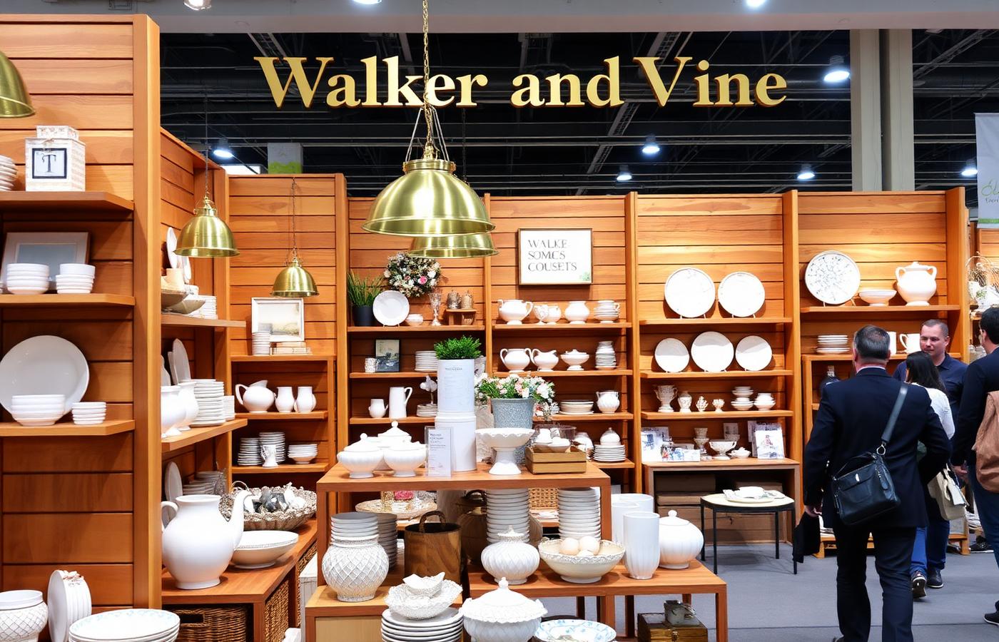 Walker & Vine booth at AmericasMart Atlanta